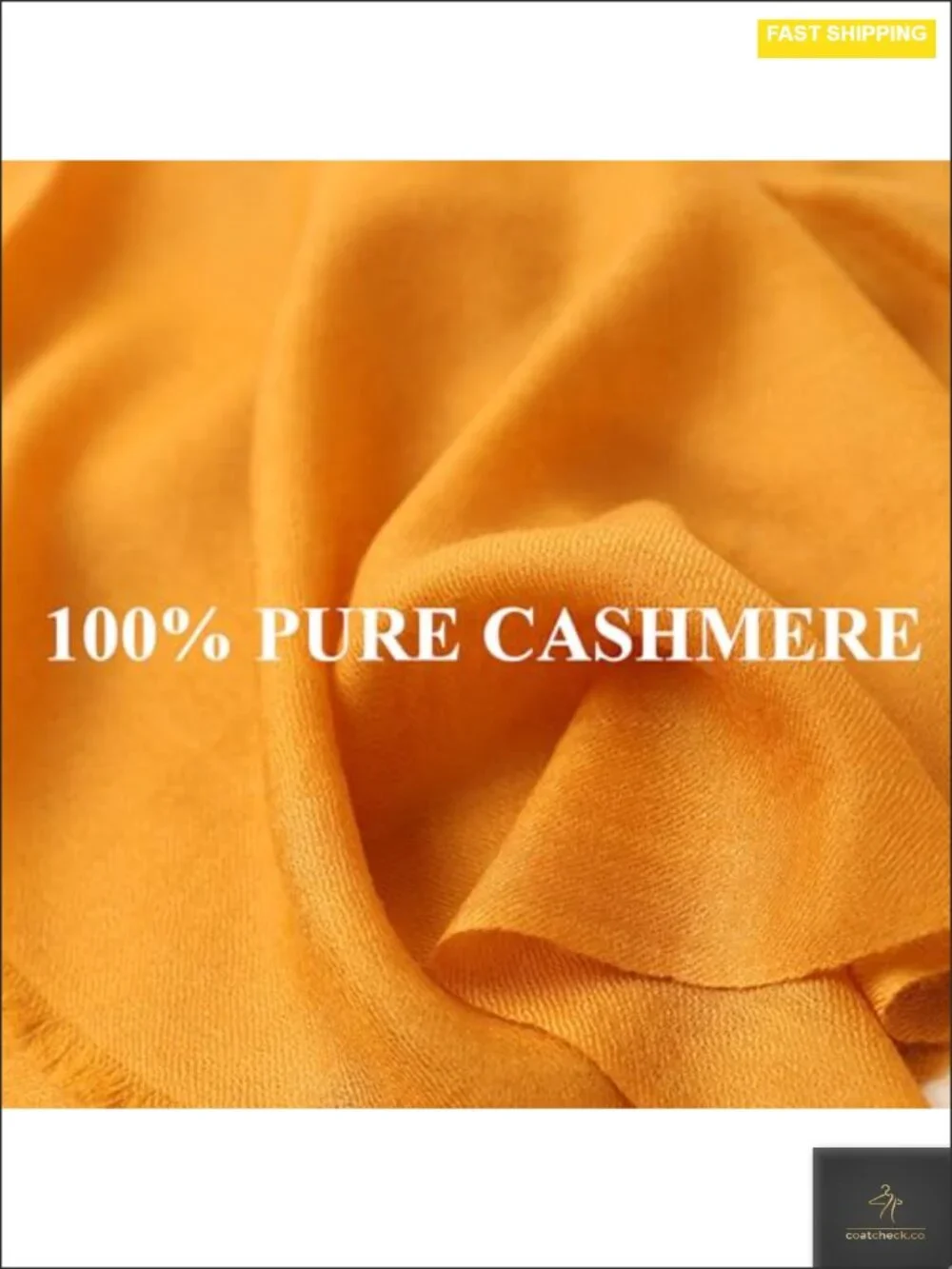 100% Cashmere Shawl Wrap 75x30 Featherlight Thin Sheer Pashmina Scarf